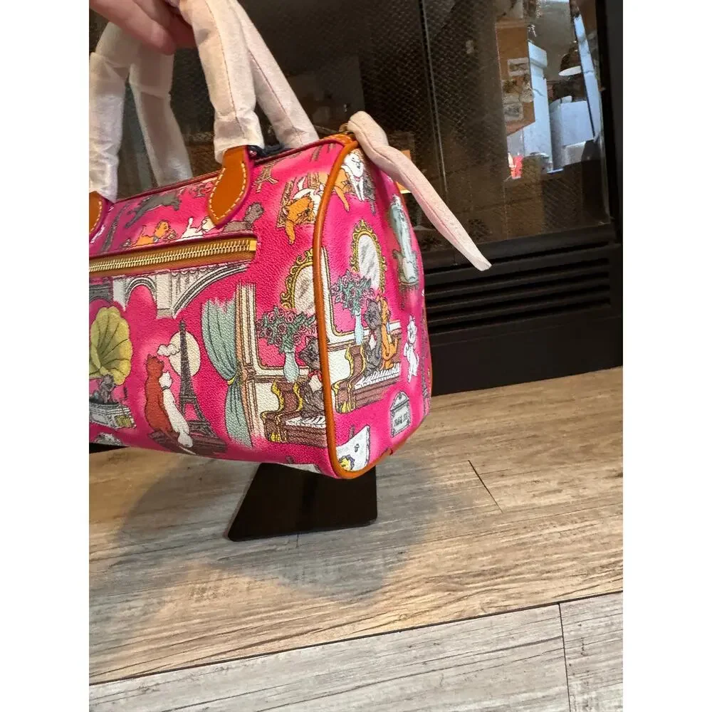 Dooney & Bourke hot pink 50th anniversary Aristocats NWT satchel handbag purse